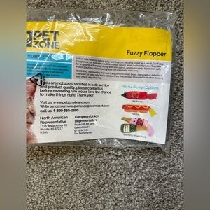 Fuzzy Flopper Electronic Pet Toy USB Rechargeable